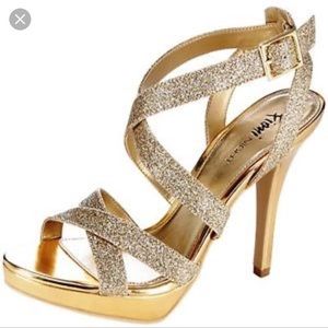 Fioni night Gold heels *Final Price*